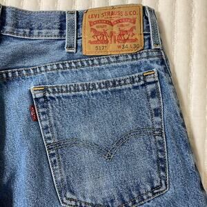 Men's Levis 517 Light Washed Jeans Size 34x30